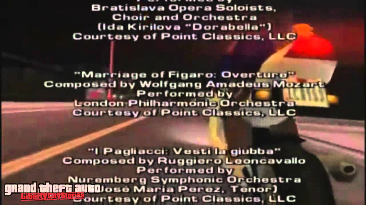 GTA: Liberty City Stories: End Game Credits (PSP)