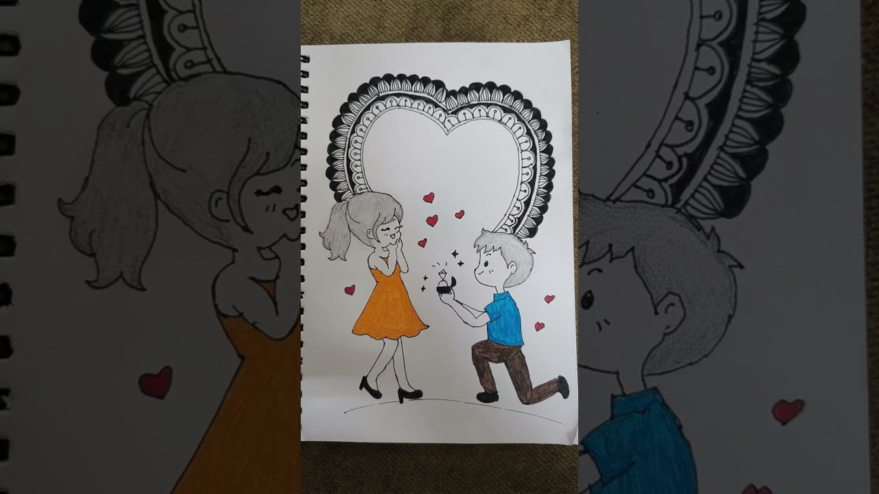 Valentine's week special .. mandala art #mandala #proposeday #valentine 