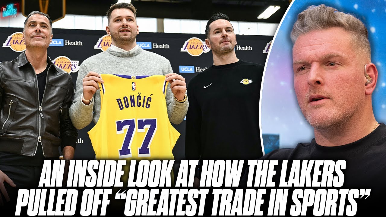 How The Lakers Were Able To Make Blockbuster Trade For Luka Doncic? | Pat McAfee Show