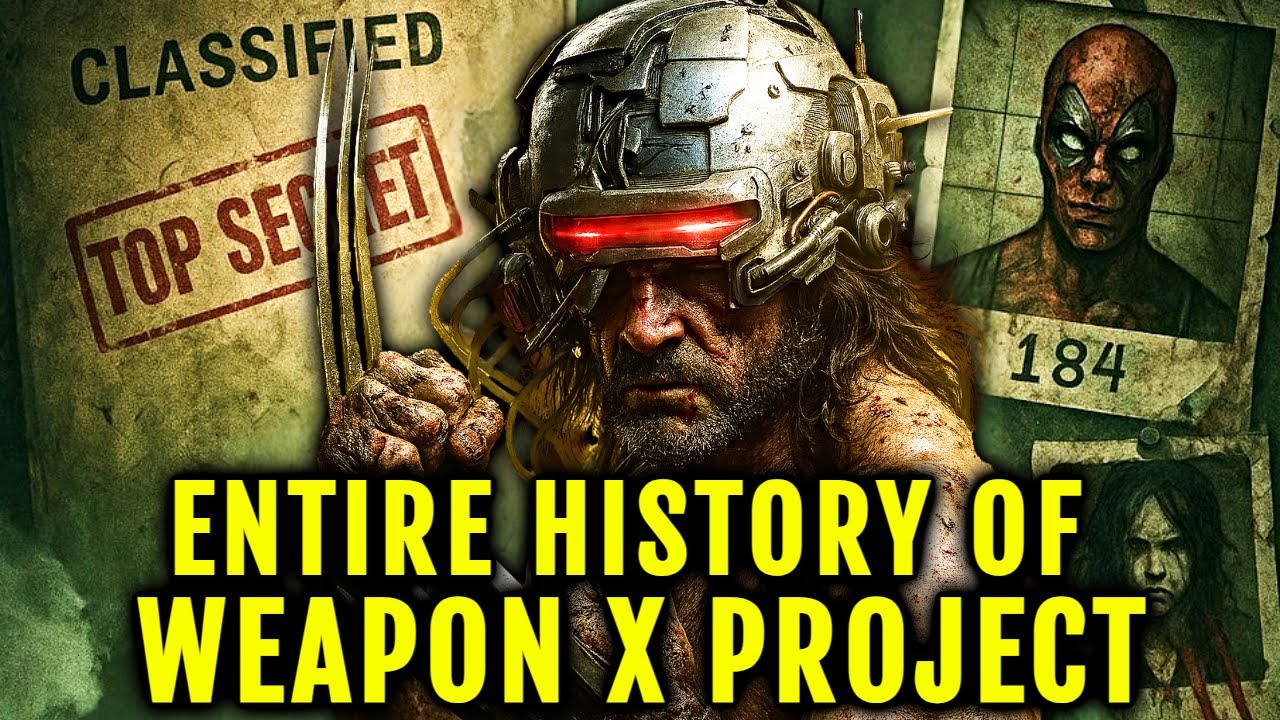 Entire History Of The Weapon X Project - Explained - The Most Dangerous Marvel Project | Wolverine