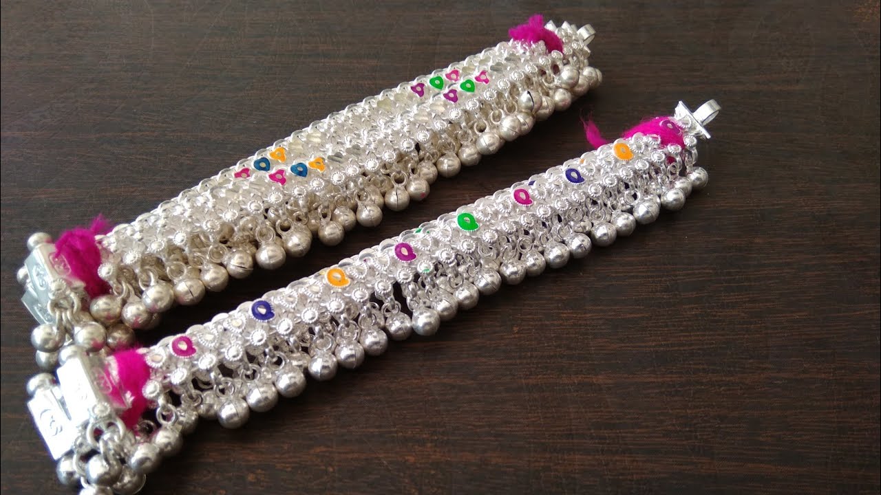 Baby Kolusu Handmade | Silver Anklets For Babys
