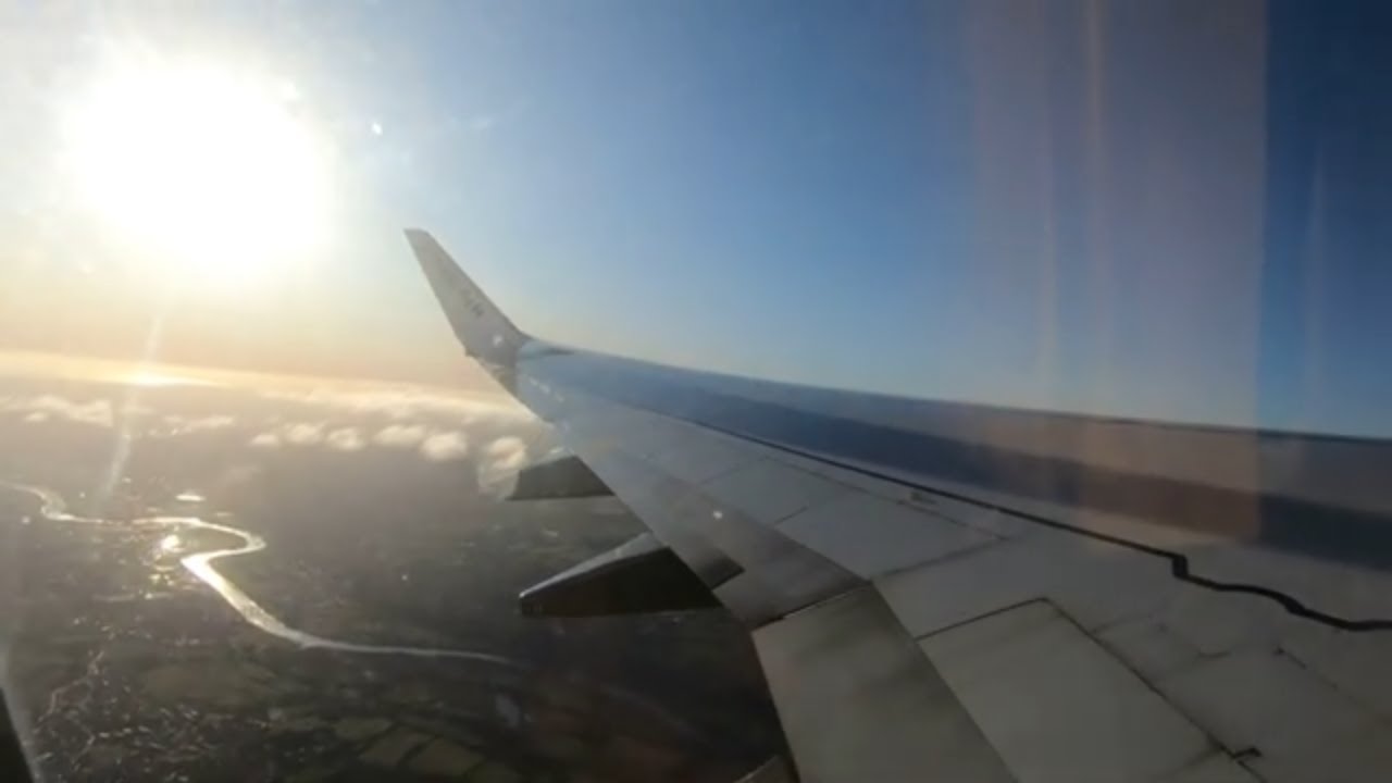 Ryanair Sun Boeing 737-8AS (SP-RSW) Flight Newcastle, U.K. to Wrocław, Poland