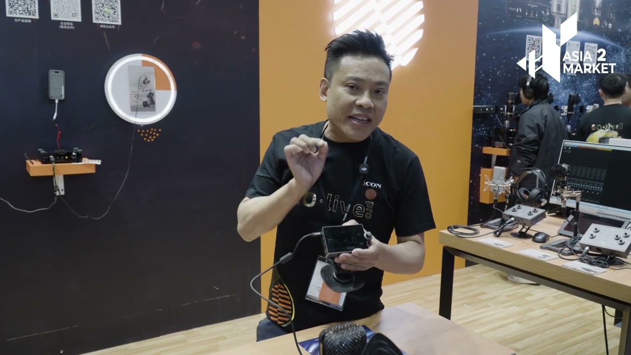 ICON Pro Audio's NEW Touchscreen Audio Interfaces! Music China 2025 #musicchina25 #review #kol