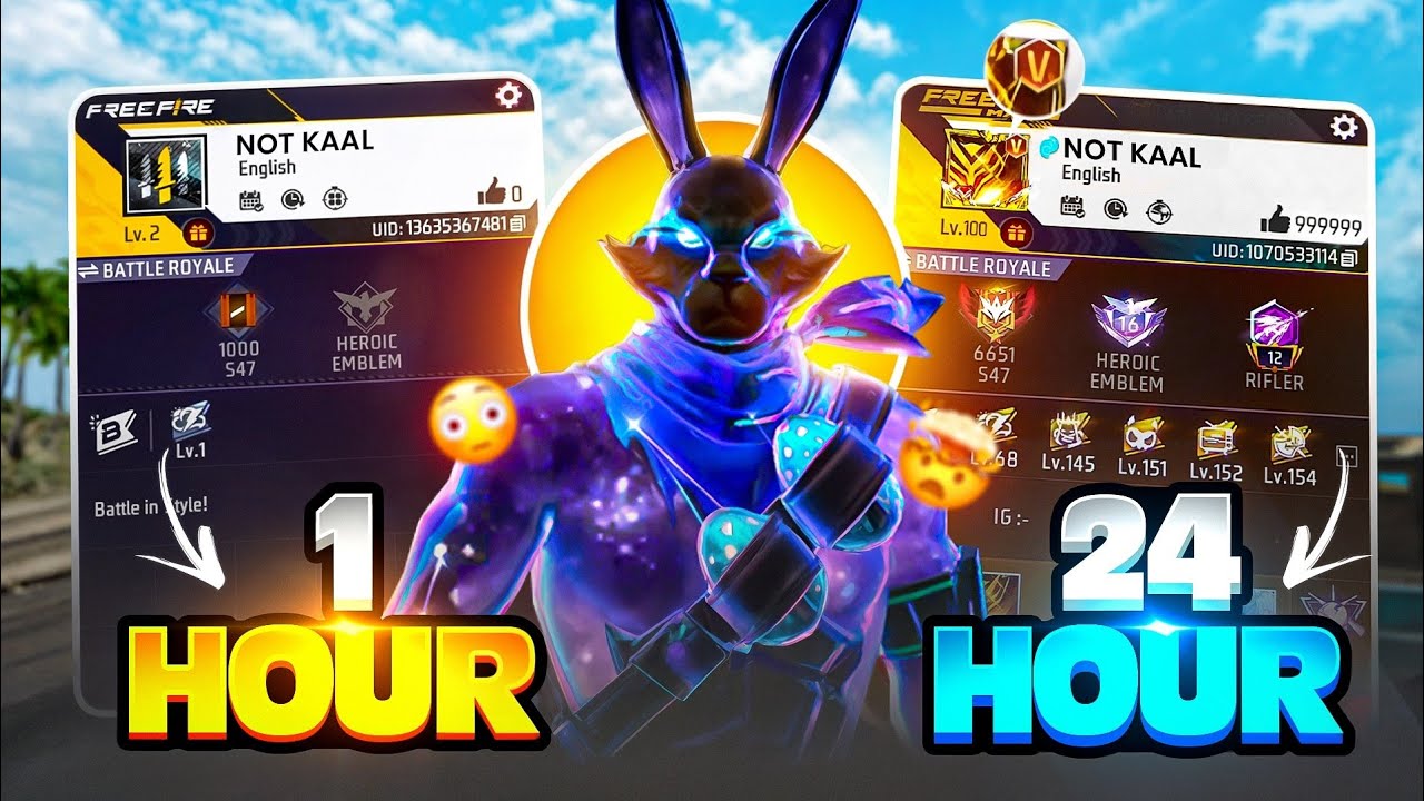 Can 100 Redeem Codes 💸 Turn a Noob Subscriber ID into PRIME 8 in 24 Hours? 😱 – Garena Free Fire