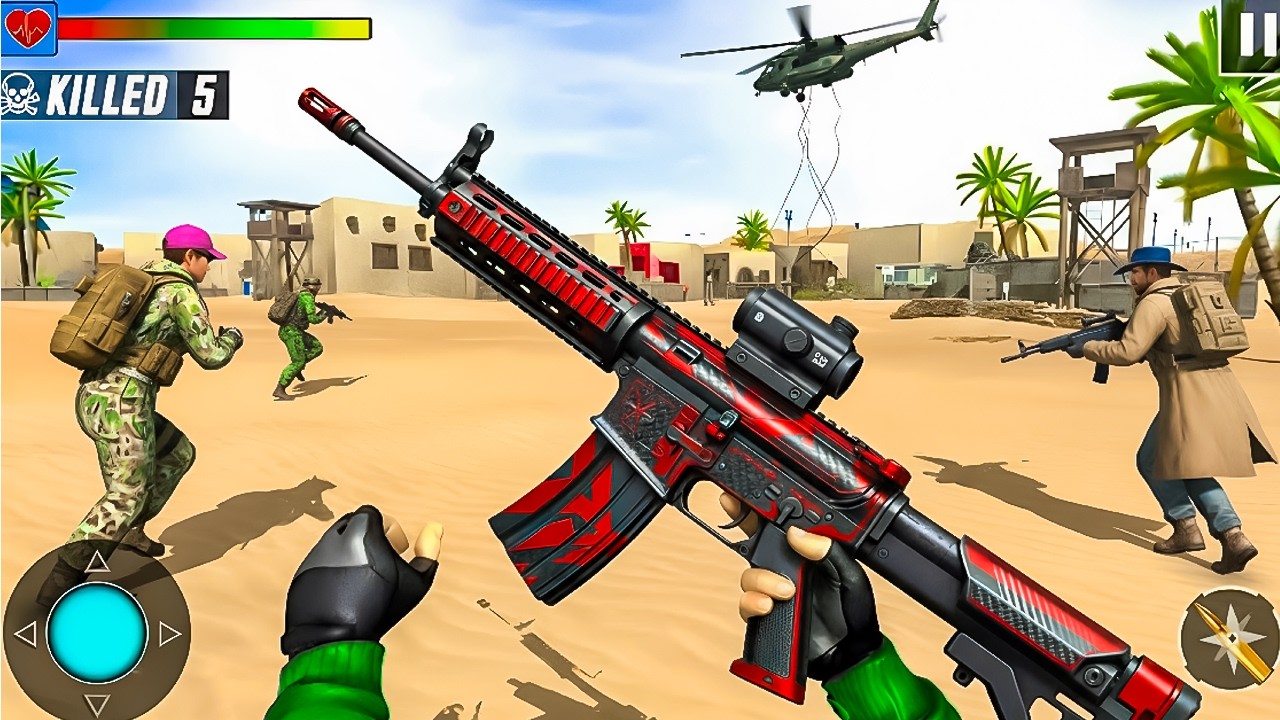 Critical Strike Team Shoot - Open World FPS Shooting Game - Android Gameplay