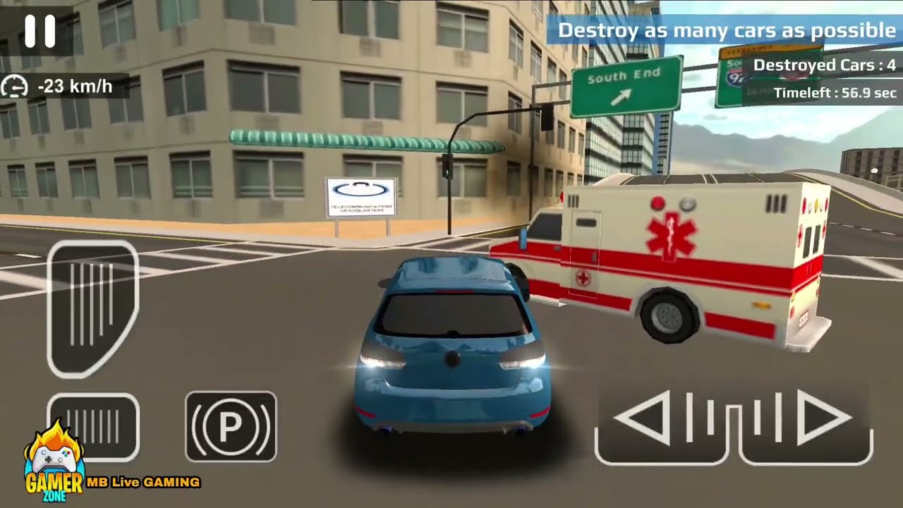 crime car driving simulator ( Android - iOS ) gameplay HD