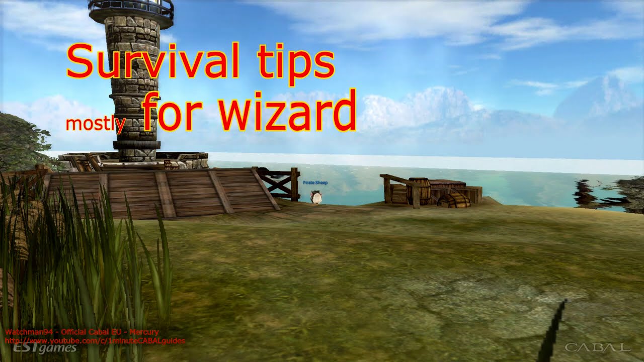 Survival tips (mostly) for wizards - Cabal Online