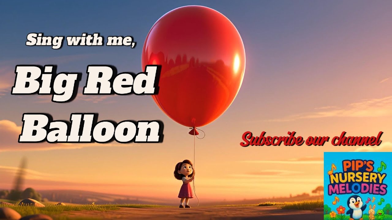 Sing with me, Big Red Balloon