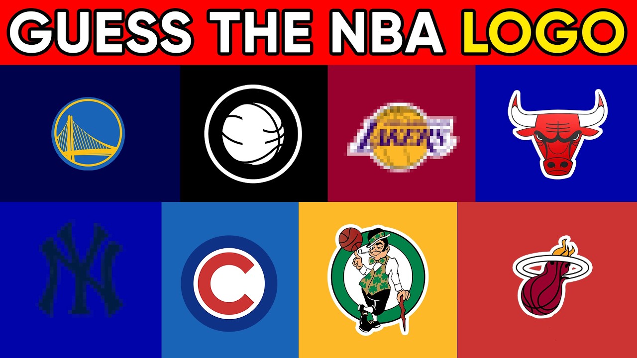 Guess 35 NBA, NFL & MLB Logos | 🏀🏈Ultimate Sports Logo Quiz #quiz #sportsquiz