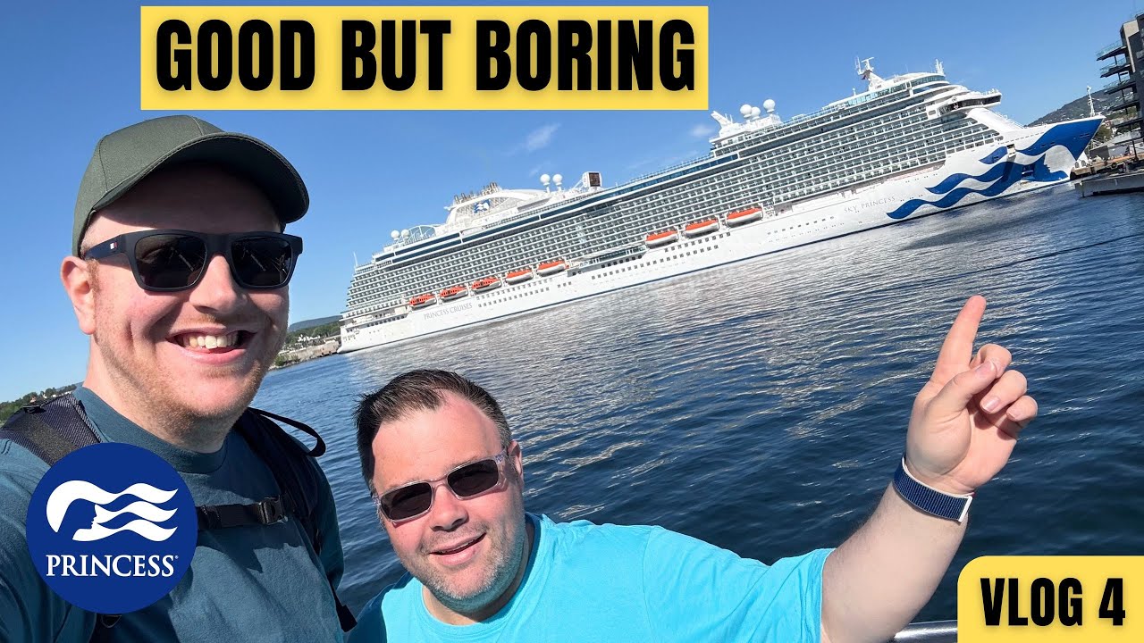 Sky Princess Day 4 | Oslo Fjord boat TOUR, Palace VISIT & a SUNBURNT Jonny