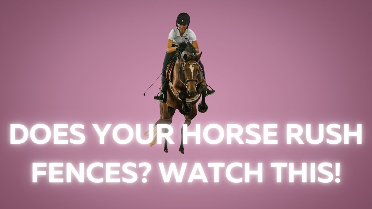 Exercises for Horse that Rush Fences