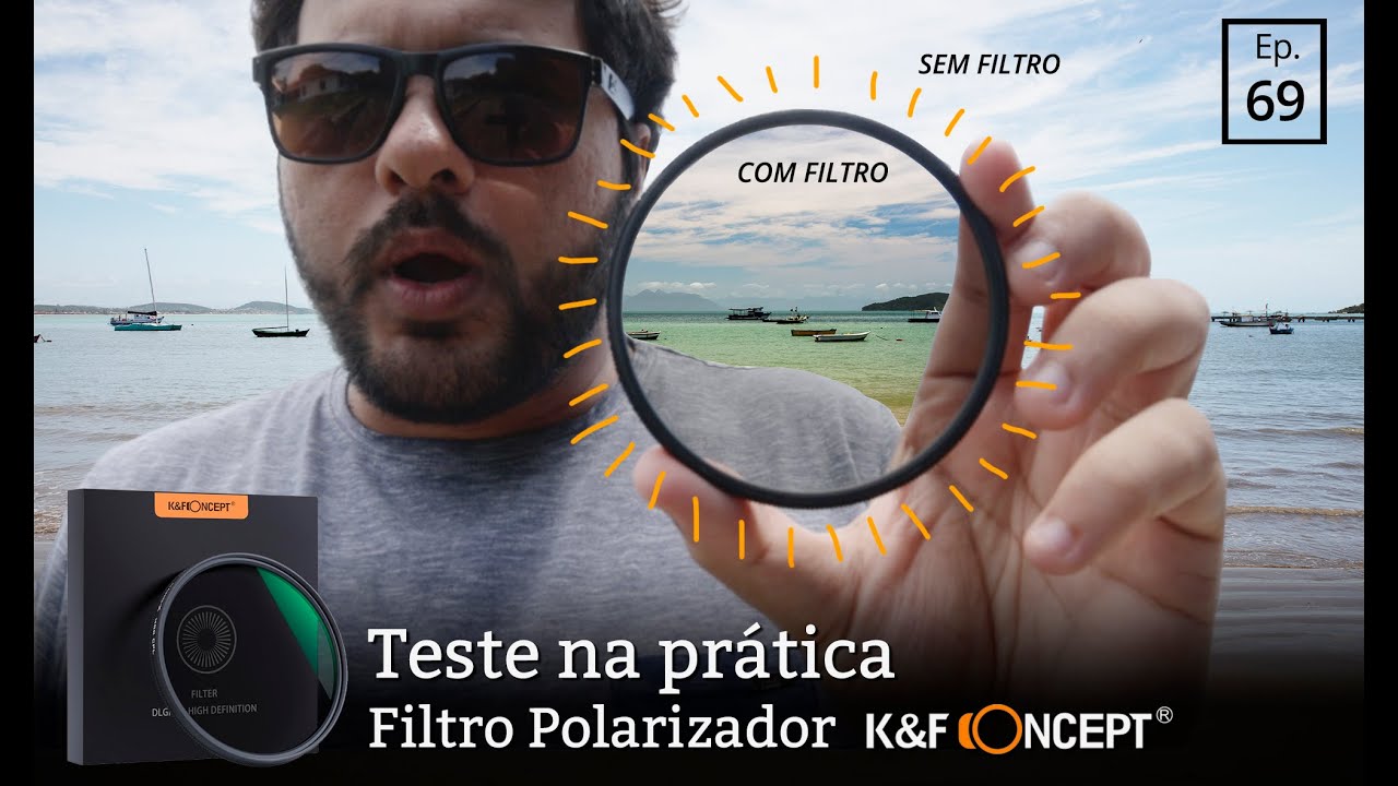 Como melhorar suas fotos de praia com o filtro polarizador?
