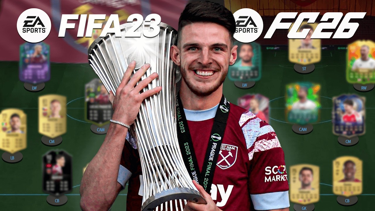 W FC 26 wykorzystałem drużynę WEST HAM, kt&oacute;ra wygrała ligę konferencyjną