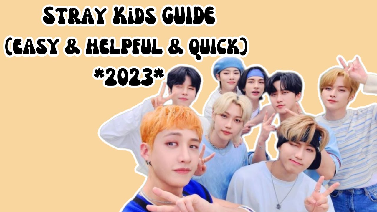 a guide to stray kids members (2023)