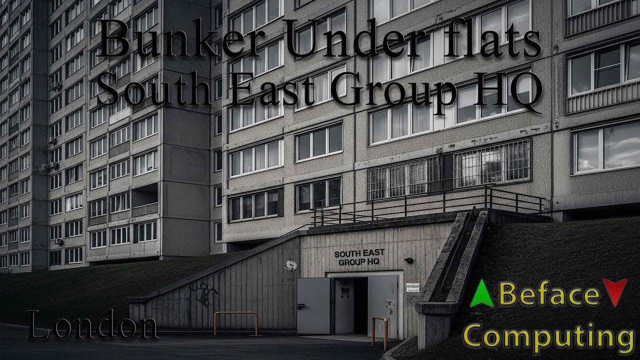 Bunker under flats (South East Group HQ)