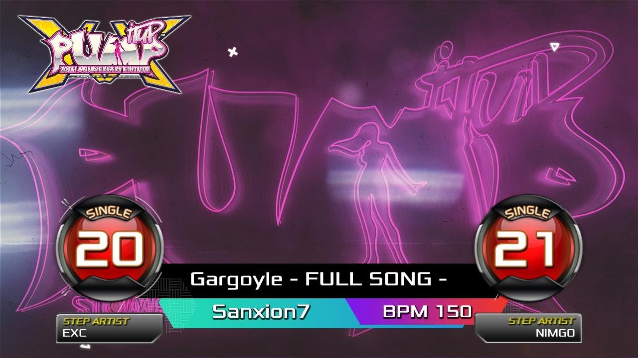 [PUMP IT UP XX] Gargoyle -FULL SONG- S20 & S21