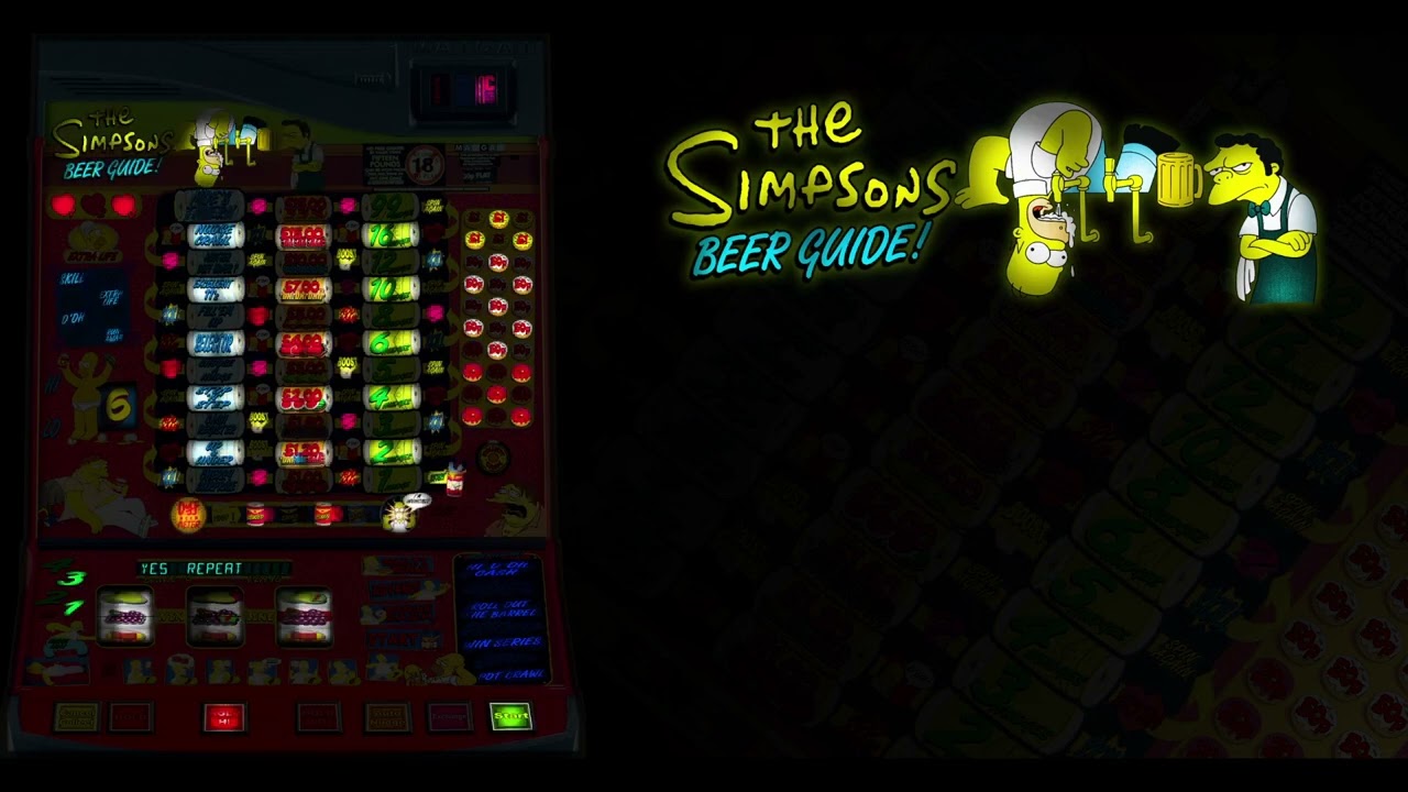 Maygay - Simpsons Beer Guide 1440p WDX