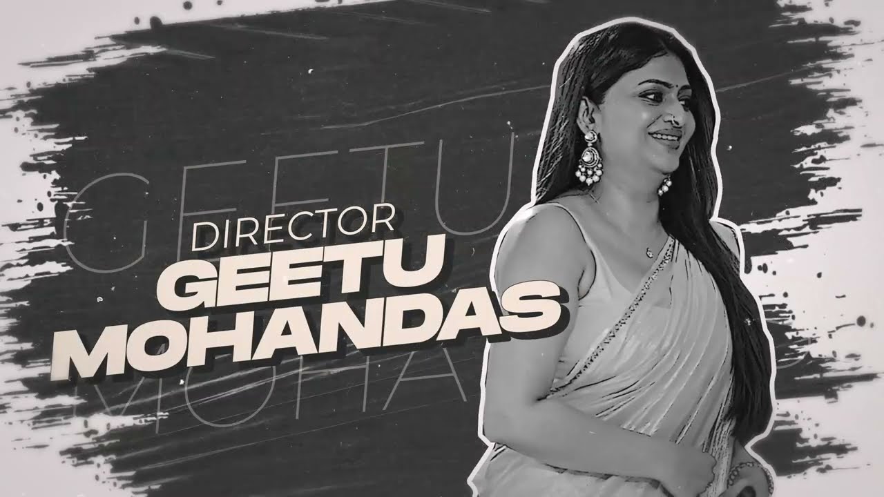 Geetu Mohandas at Toxic Audio Launch | Rocking Star Yash | KVN | Monster Mind Creations