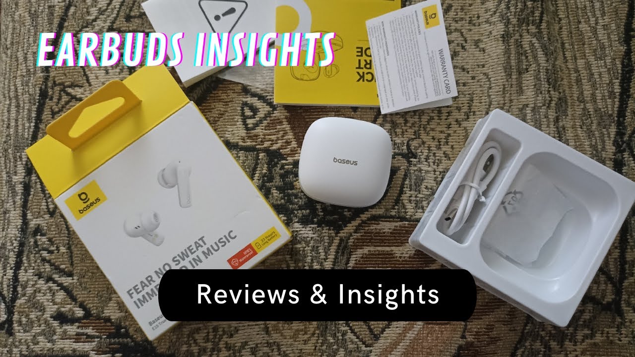 the Baseus Bowie E19 True Earphones | Important details