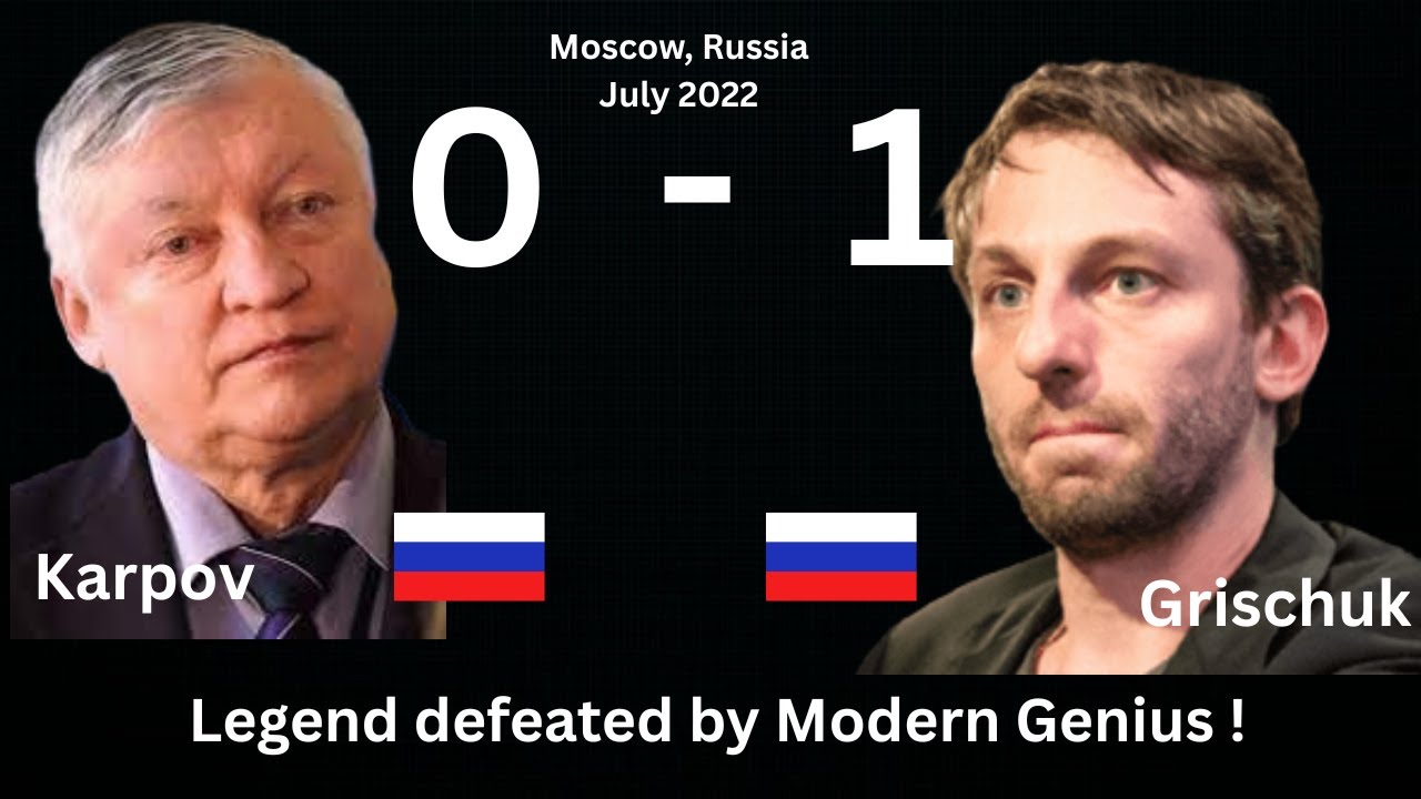 Grischuk Outsmarts the Legend: Karpov Falls in Moscow!