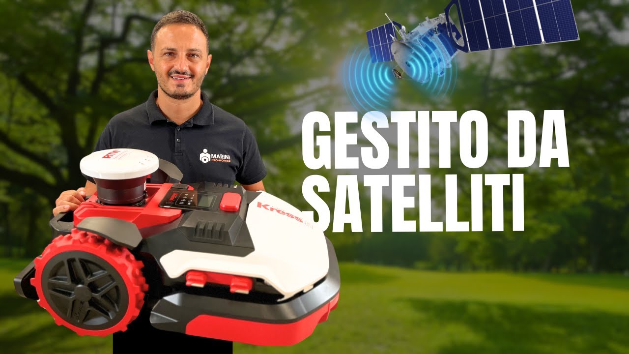 ROBOT RASAERBA AUTONOMO - KRESS con tecnologia RTK-N. Miglior robot da giardino ?
