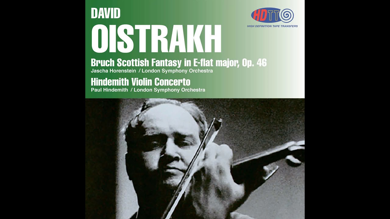 Hindemith Violin Concerto David Oistrakh 1962/2014