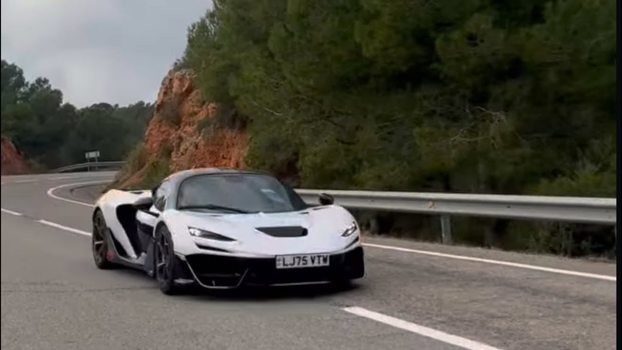 2.1 Million Mclaren W1 New Road Test|Engine & Exhaust Sound|Ferrari F80 Track Acceleration