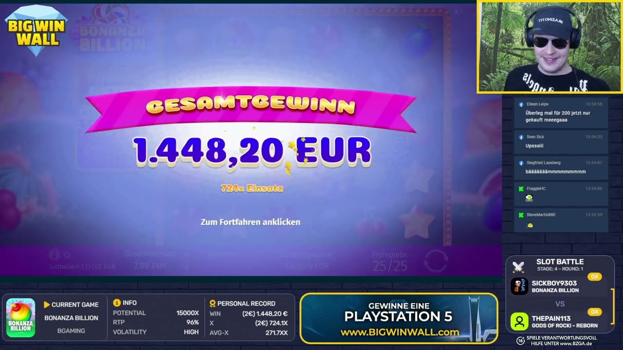 BONANZA BILLION BIG WIN / BGaming