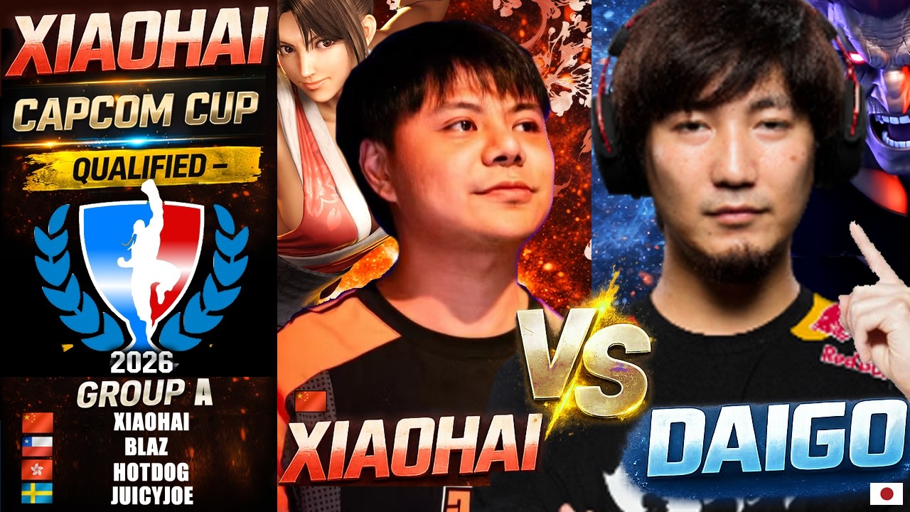 🔥SF6 (DAIGO vs XIAOHAI, KINCHO) ▰ CAPCOM CUP 12 Qualified Players