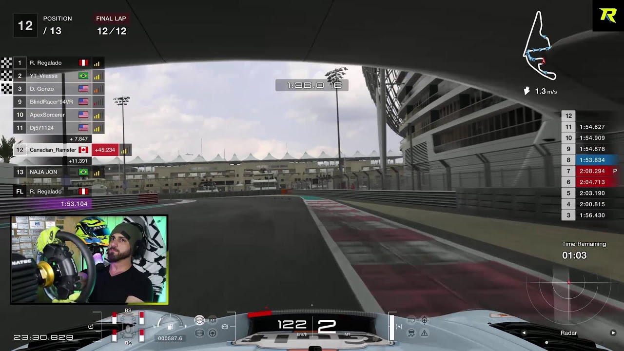|ENG| |GT7| Lazy Sunday, one last run on Yas Marina for the week