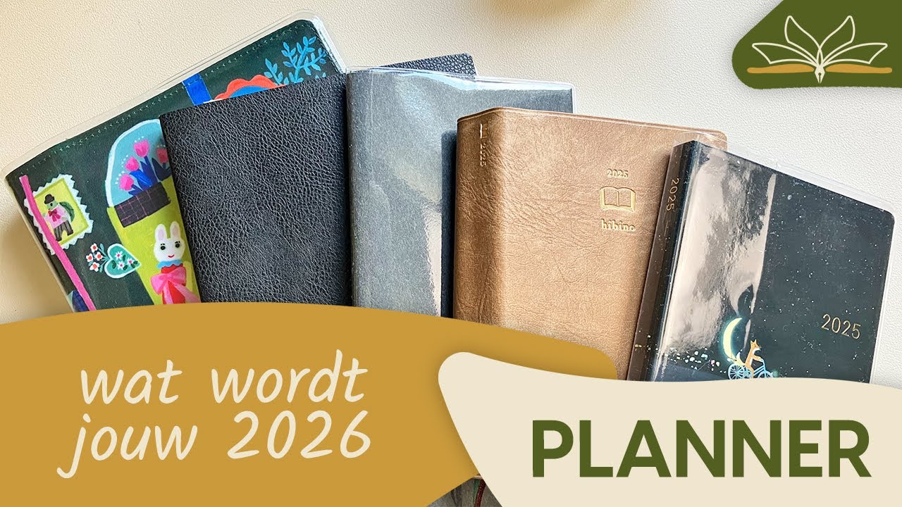 Jouw PLANNEROVERZICHT voor 2026 💛