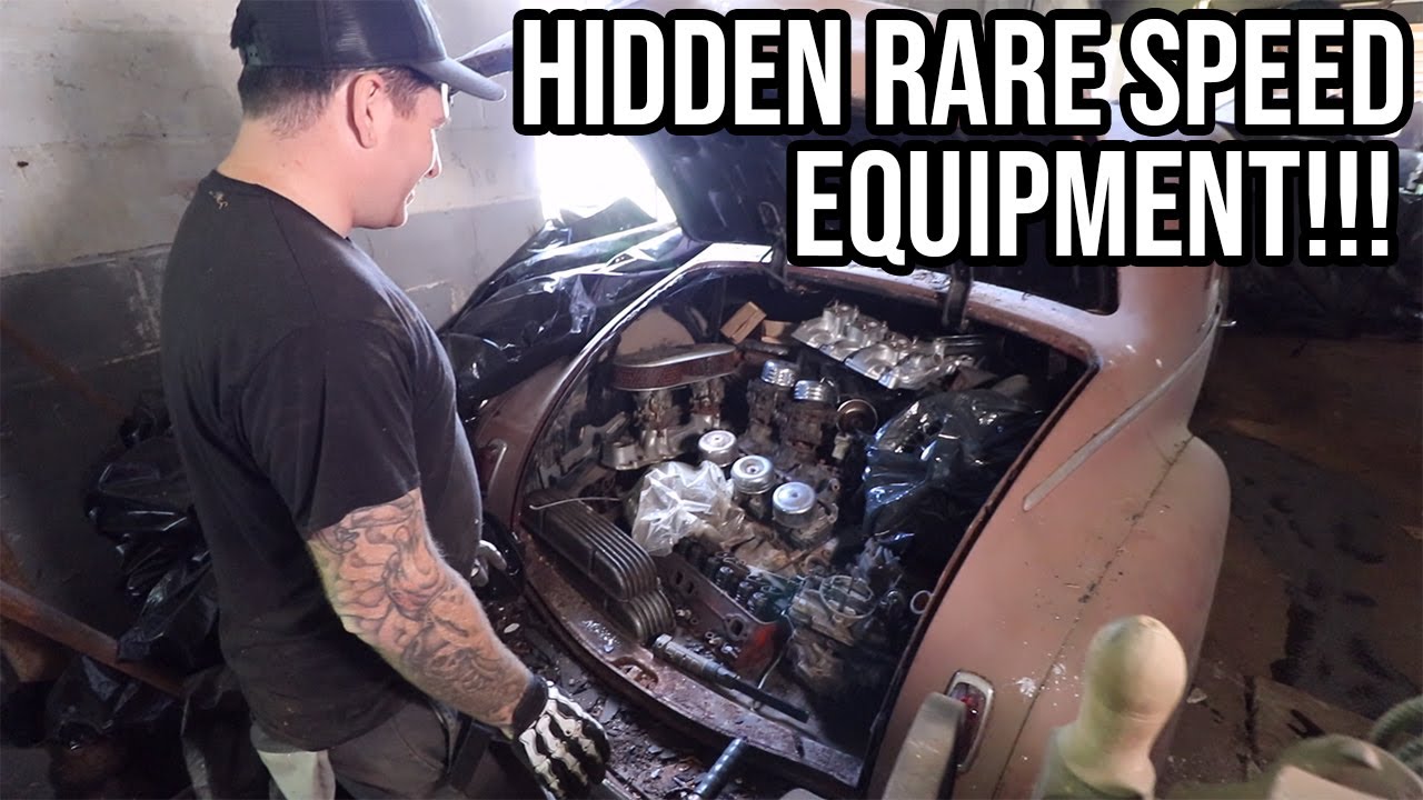 Exploring The Schroll Estate Secret Parts Stash - Rare Speed Equipment!!!!!