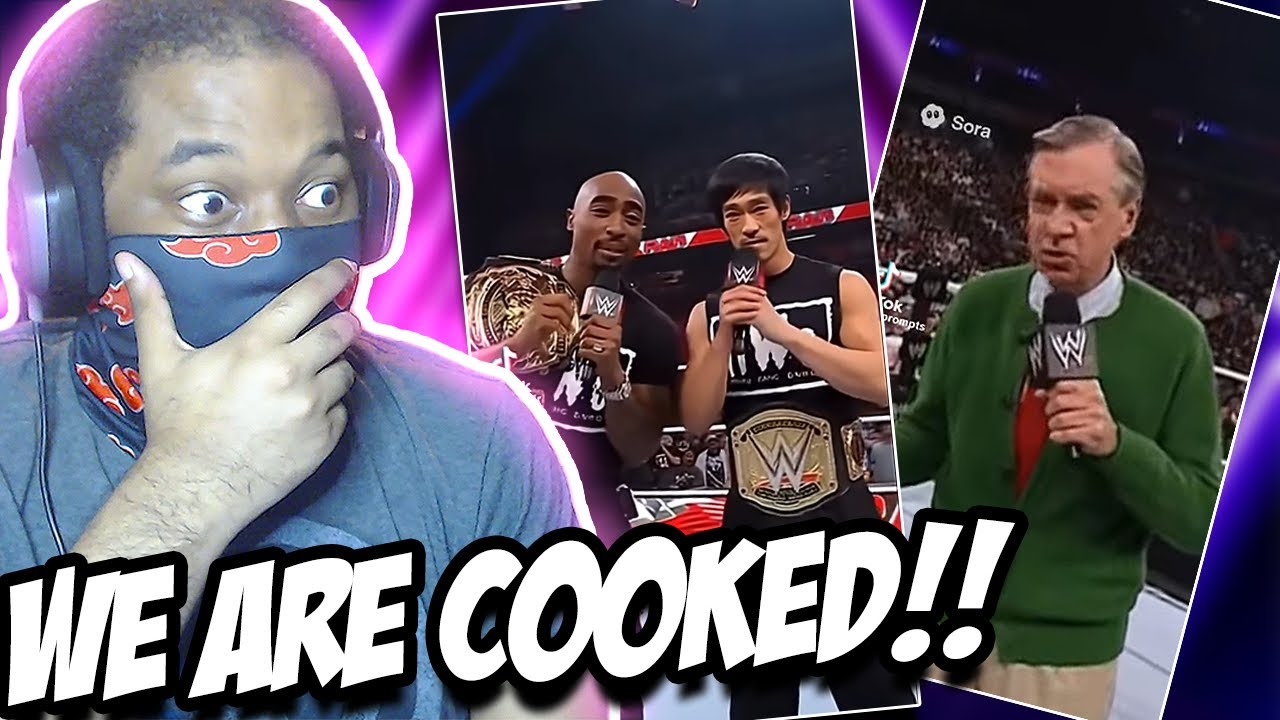 AI IS GETTIN OUT OF HAND!! AI WRESTLING