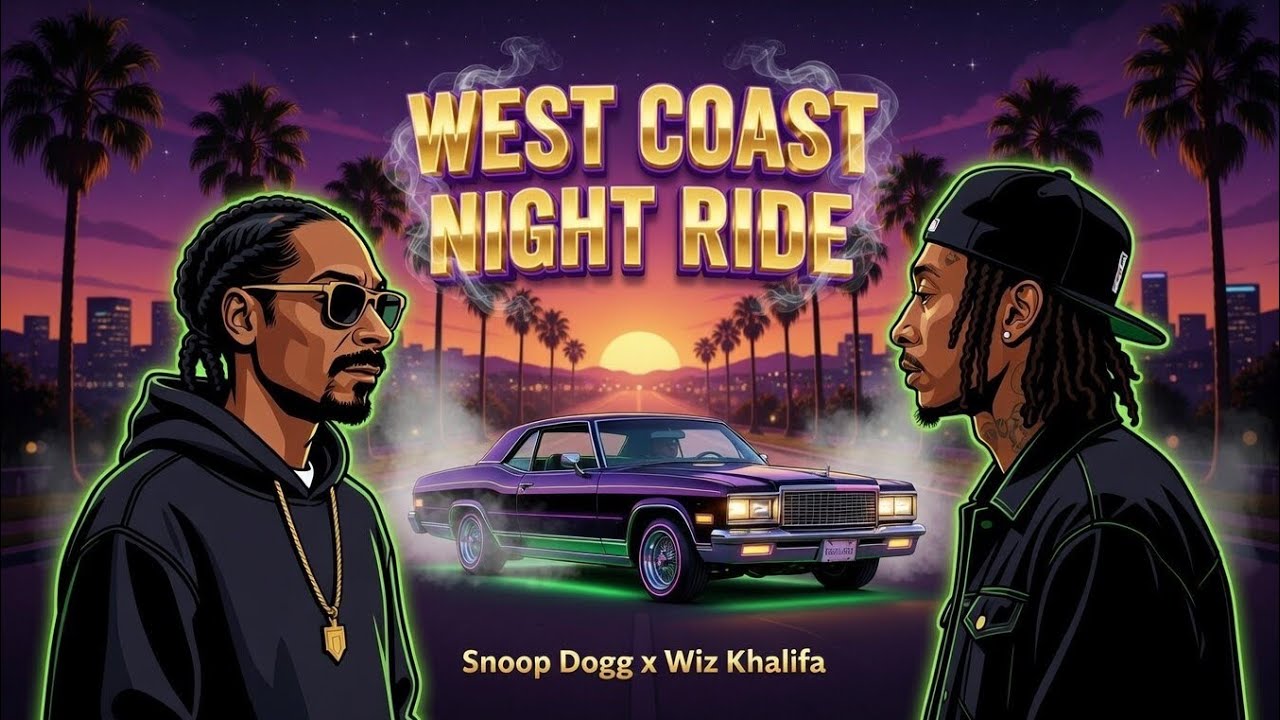 Snoop Dogg ft Wiz Khalifa – West Coast Nights 🌴🔥 | Hip Hop Lyrics
