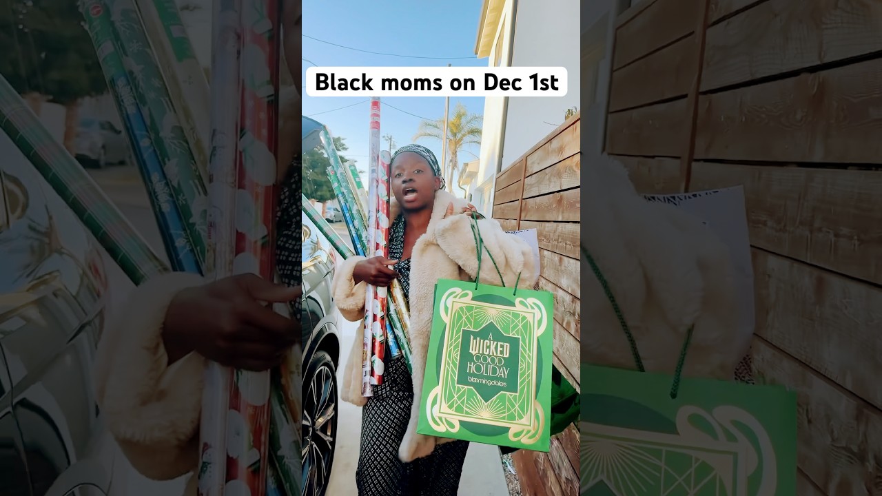 Black moms on Dec 1st..