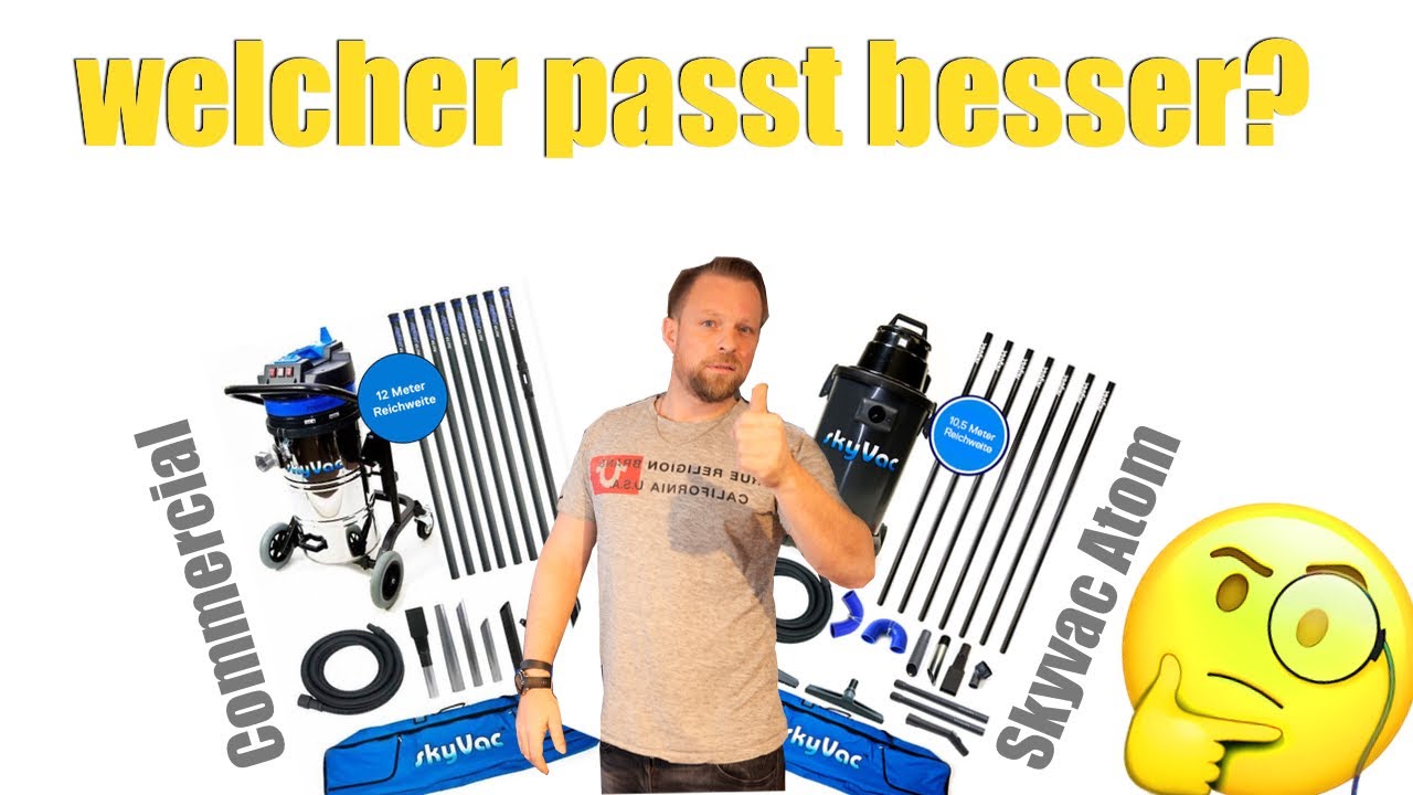SkyVac Atom oder Industrial 85, welcher passt für dich am besten?
