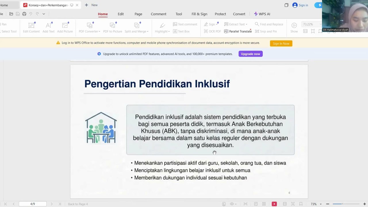 Konsep dan Perkembangan Pendidikan Inklusif