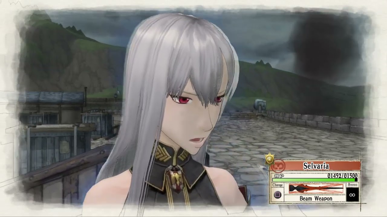 Valkyria Chronicles Remastered - Covert Op Azure Witch, Selvaria secret mission, A rank  (PS4)