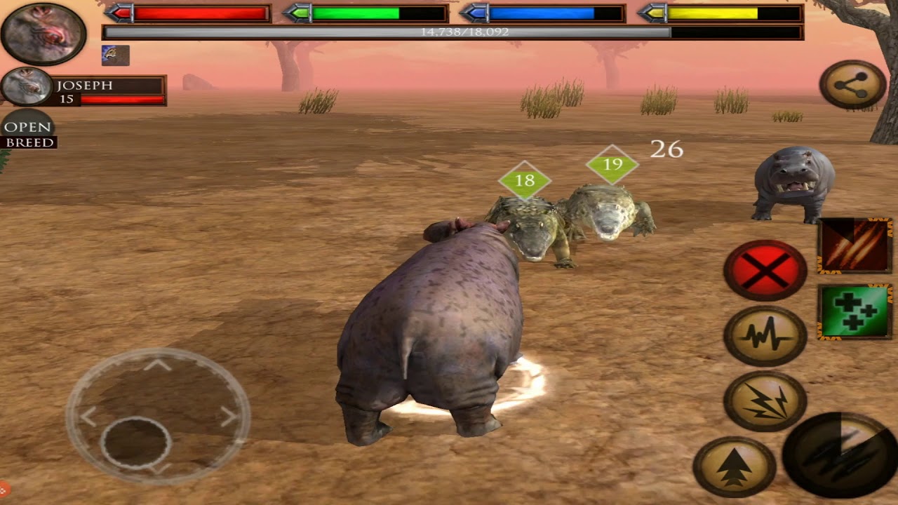 Hippo Simulator, Ultimate savanna simulator