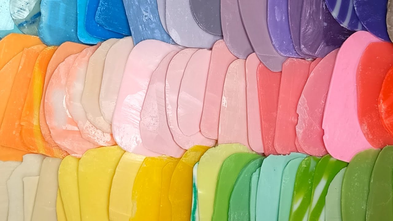 ASMR Soap. Breaking soap plates. Soap crushing ❤️ Relaxing video