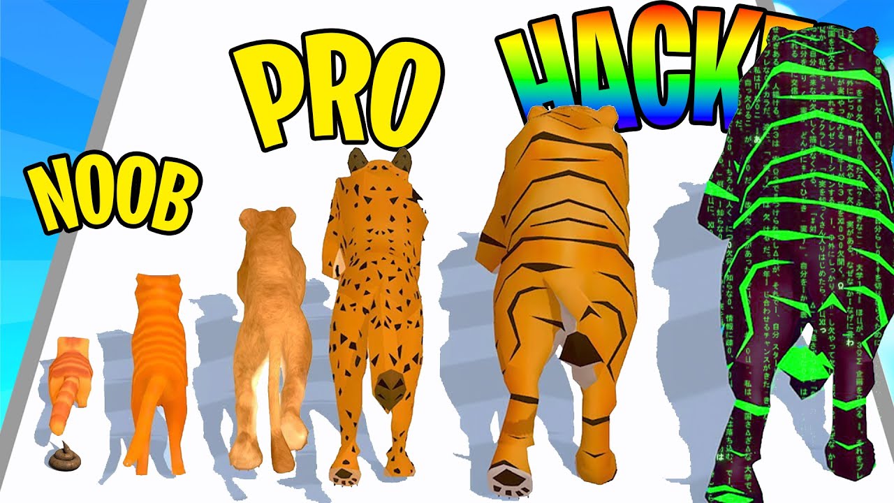 NIVEAU MAX DANS LA MEILLEURE ÉVOLUTION DE CHATS ! (Cat evolution!)