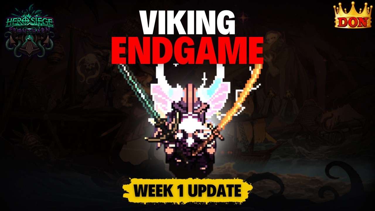 Week 1 Viking Build in Hero Siege
