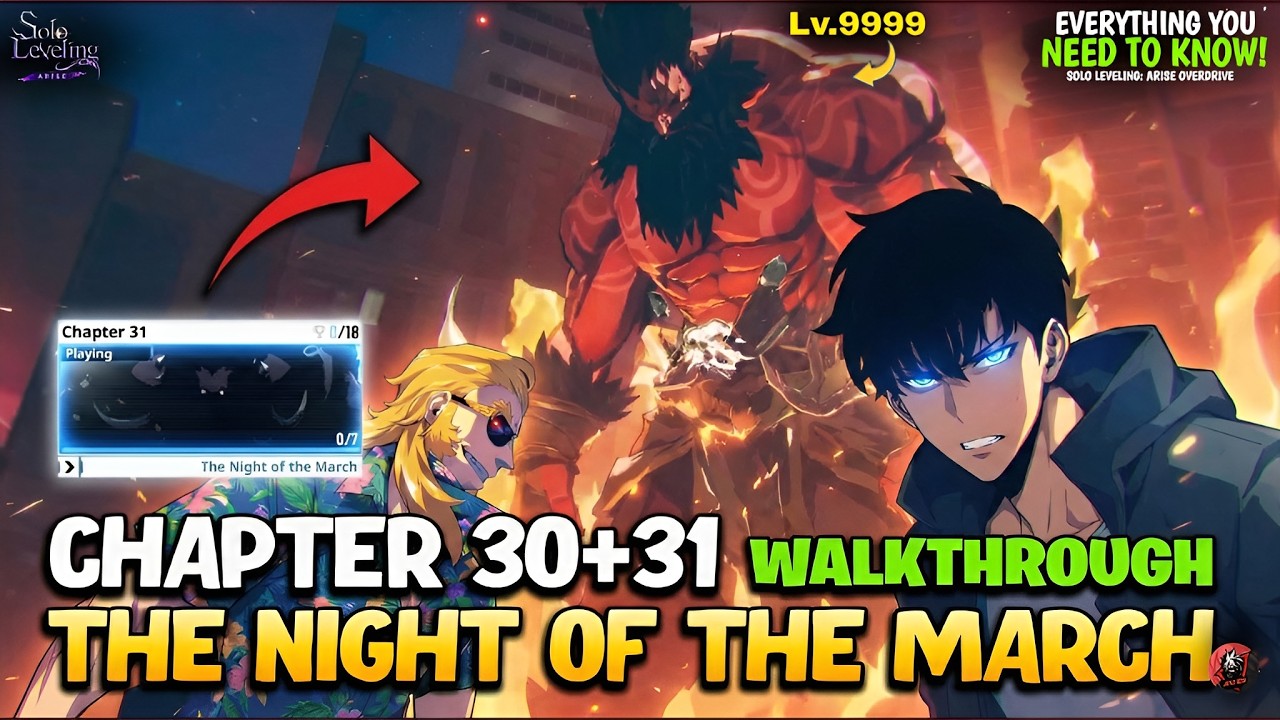 Solo Leveling: Arise CHAPTER 30 + 31 | Retaking Downtown & The Night of the March #sololeveling