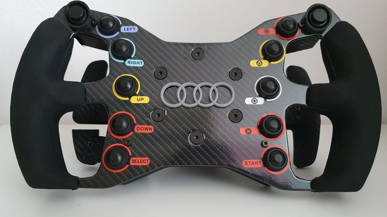 Audi DTM Steering Wheel for Sim Racing