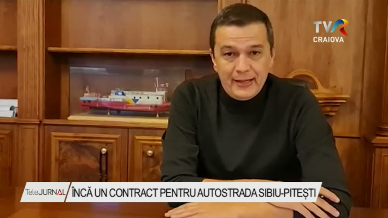 ÎNCĂ UN CONTRACT PENTRU AUTOSTRADA SIBIU-PITEȘTI