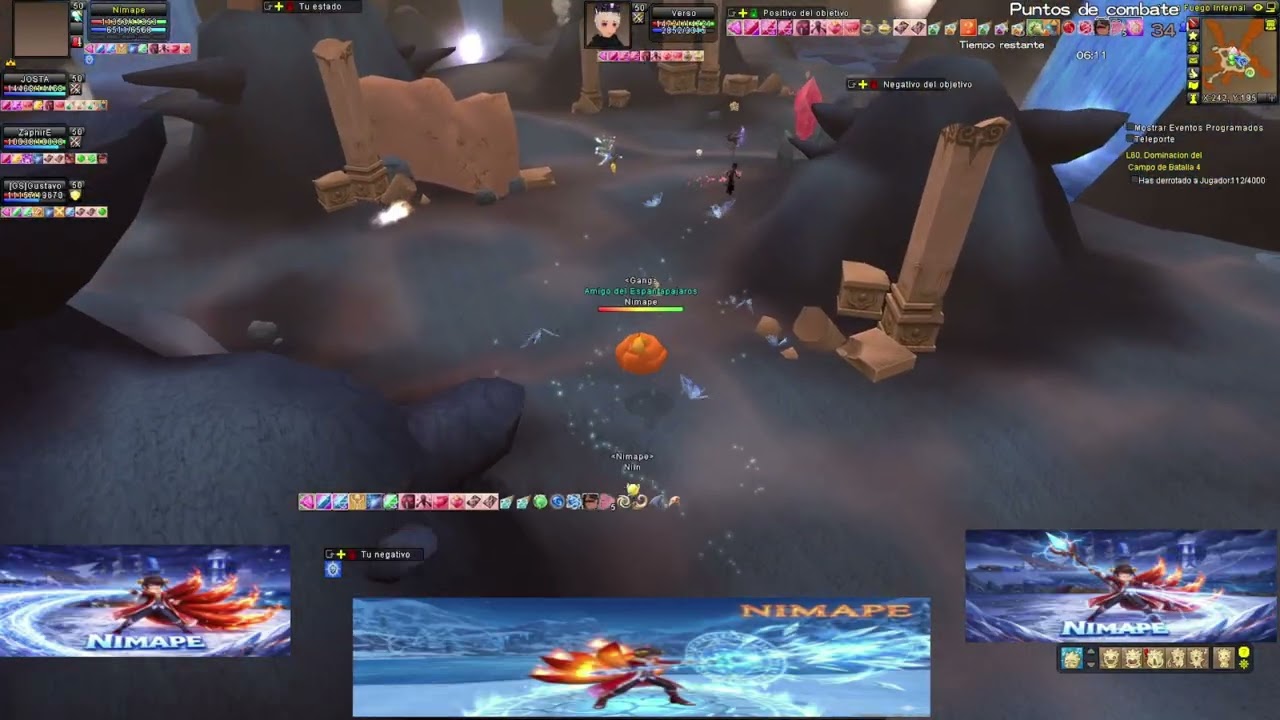Grand Fantasia Memories Classic - Arena de Fuego 50 - Mago Brujo