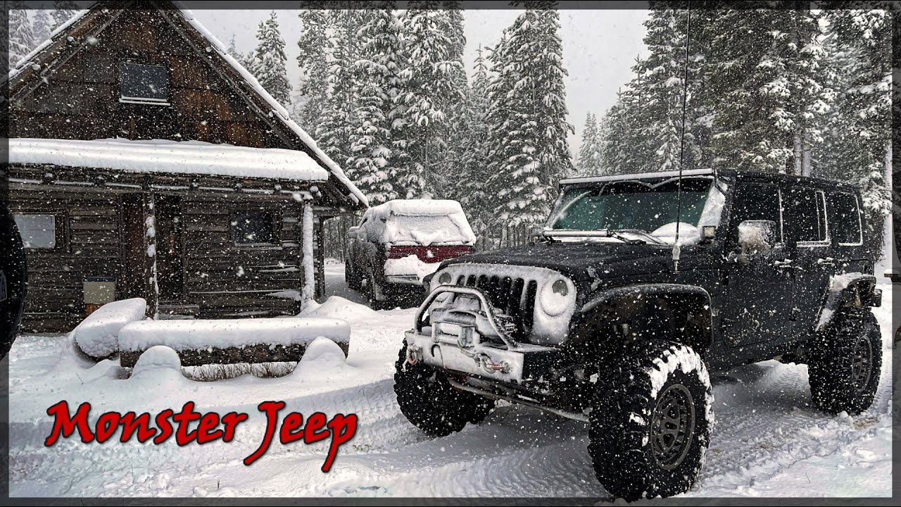 Overnighter at the Cabin - First Snow Run of 2021-2022!