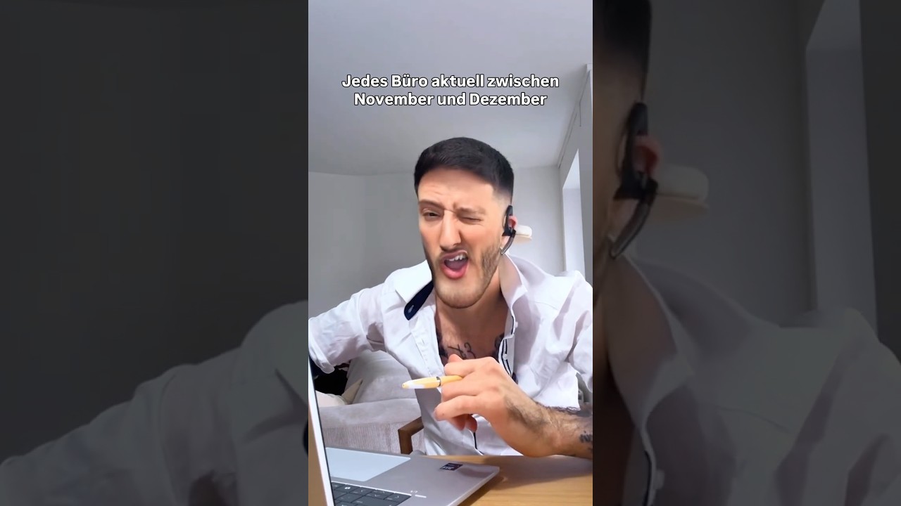 Jedes B&uuml;ro aktuell zwischen November und Dezember #b&uuml;ro #homeoffice #wfh #remotework #humor #satire