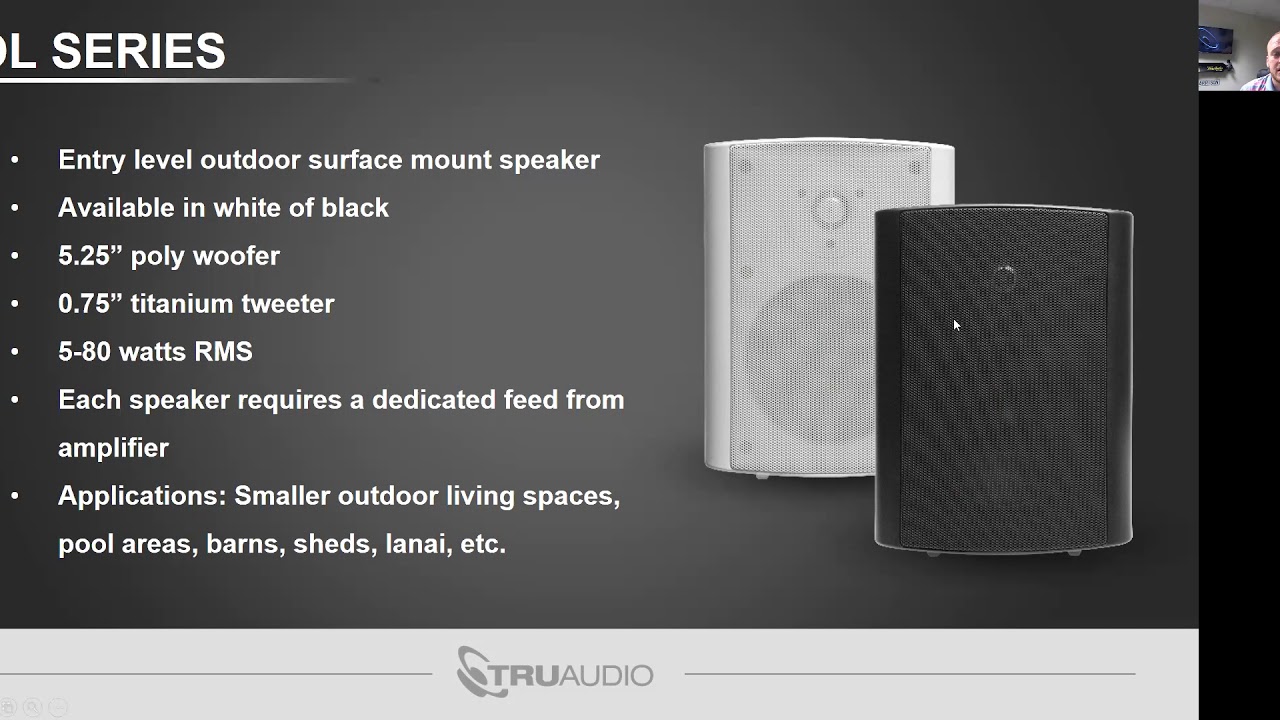 TruAudio Outdoor Product Training