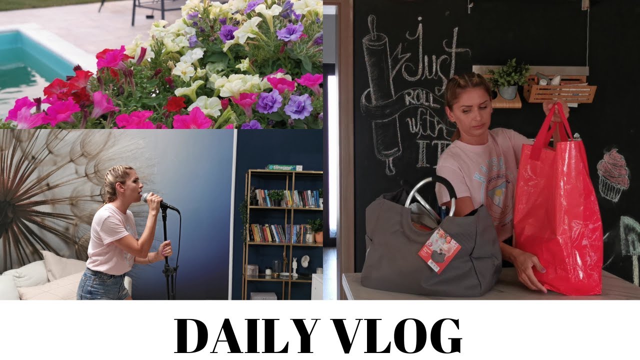 DAILY VLOG // Cumparaturi alimentare  // Dezastru in curte // Secrete pentru petunii superbe